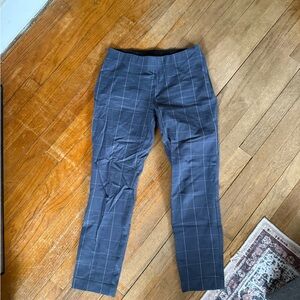 a new day Women's Blue Checkered Skinny Pants